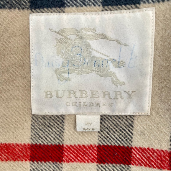 Burberry black Wool duffle coat size 14Y or womens XS - Picture 7 of 11